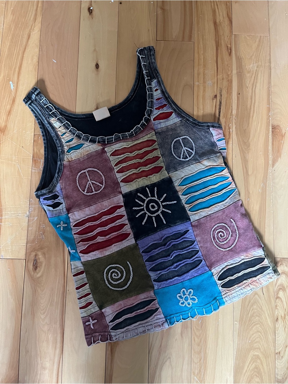Patchwork Tank top